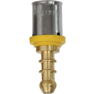 PEX Coupler to Hosetail (PEX 20 - 8mm)